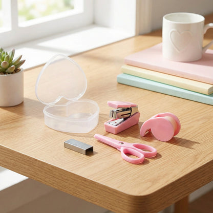 Compact All-in-One Stationery Set
