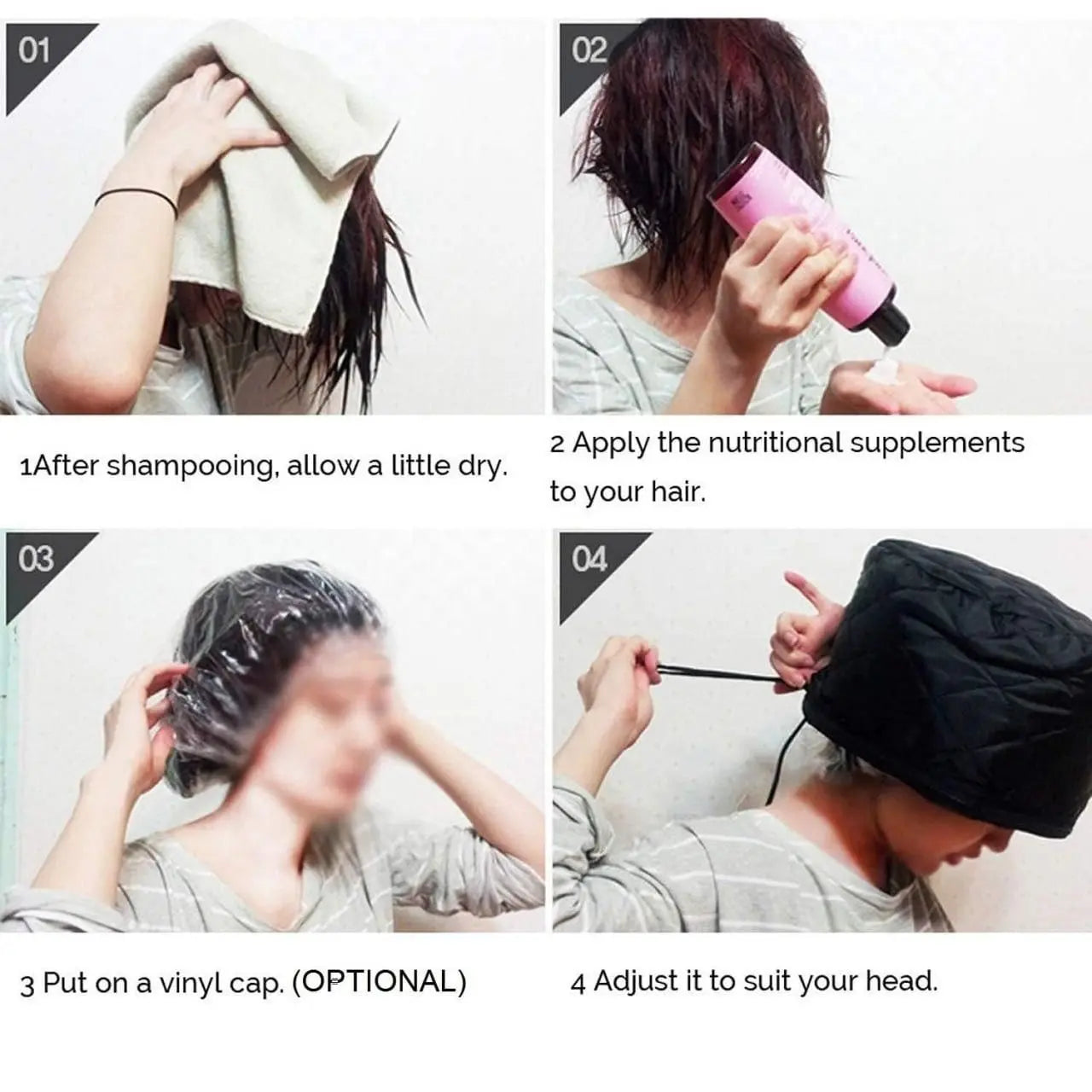 Hair spa conditioning cap – pack of 1