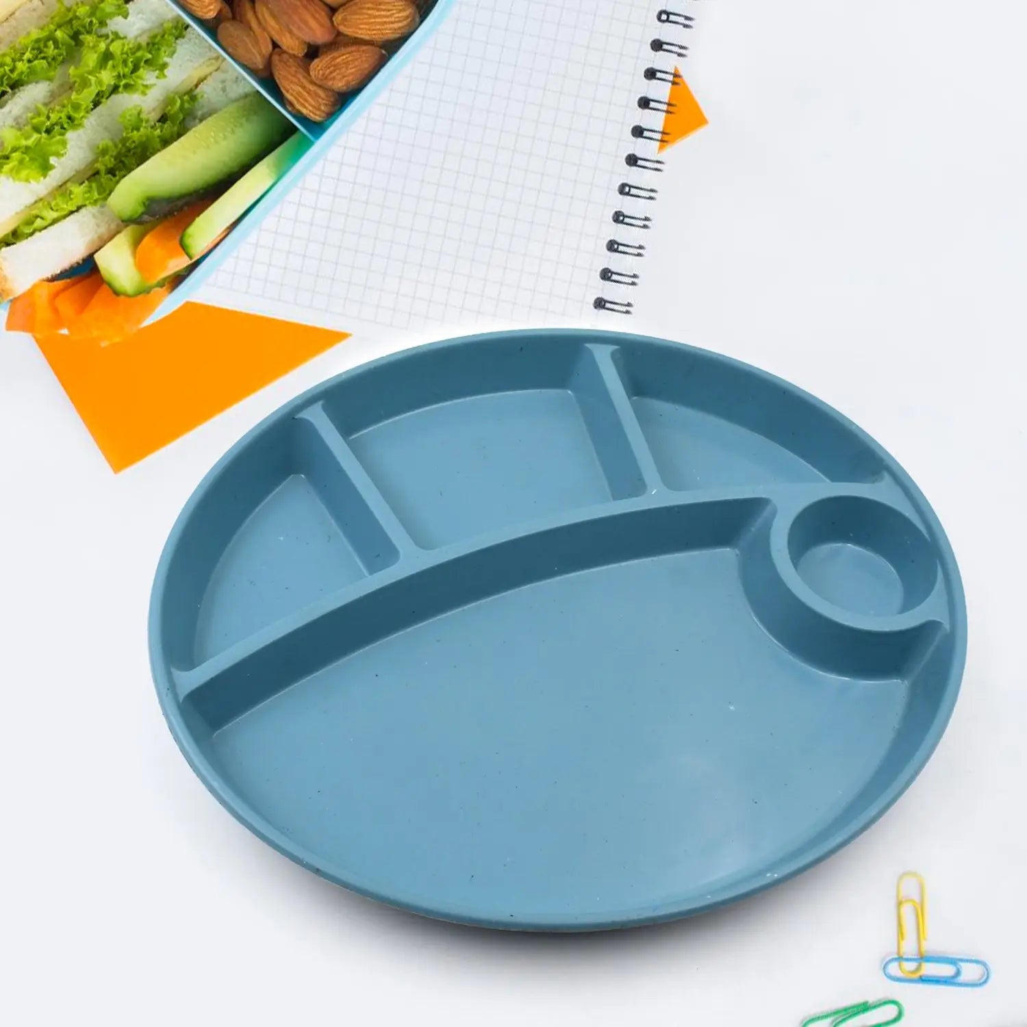 5 compartment eco plate