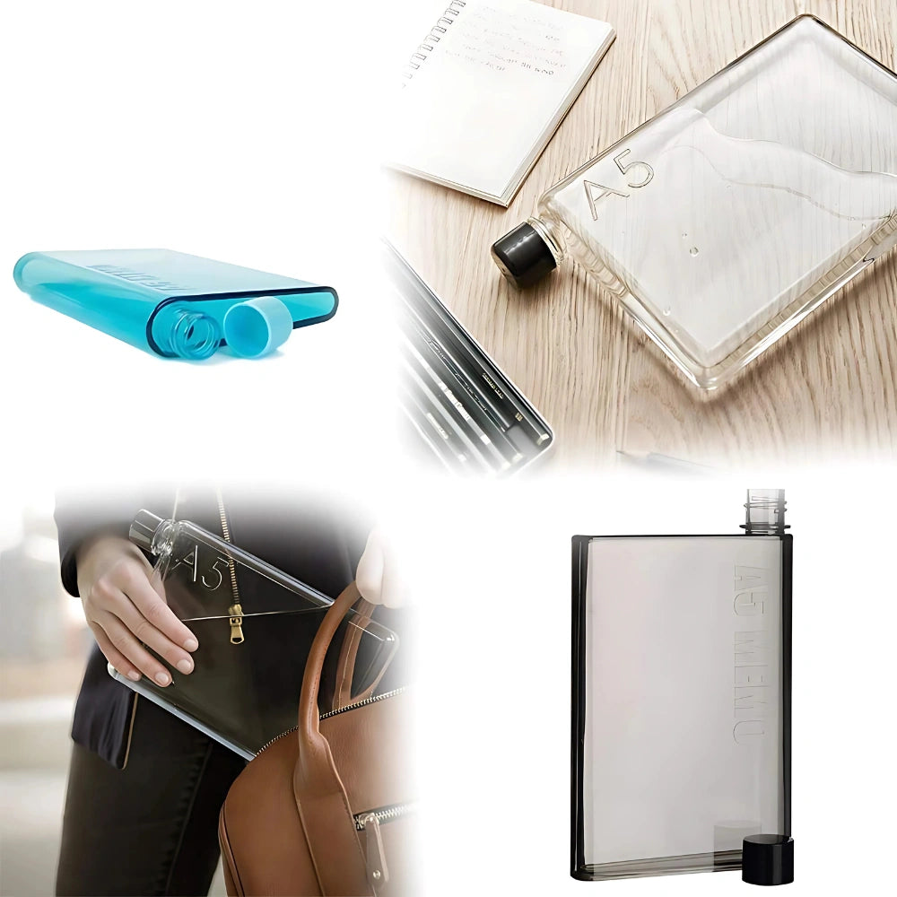 Ultra-Slim Notebook Water Bottle