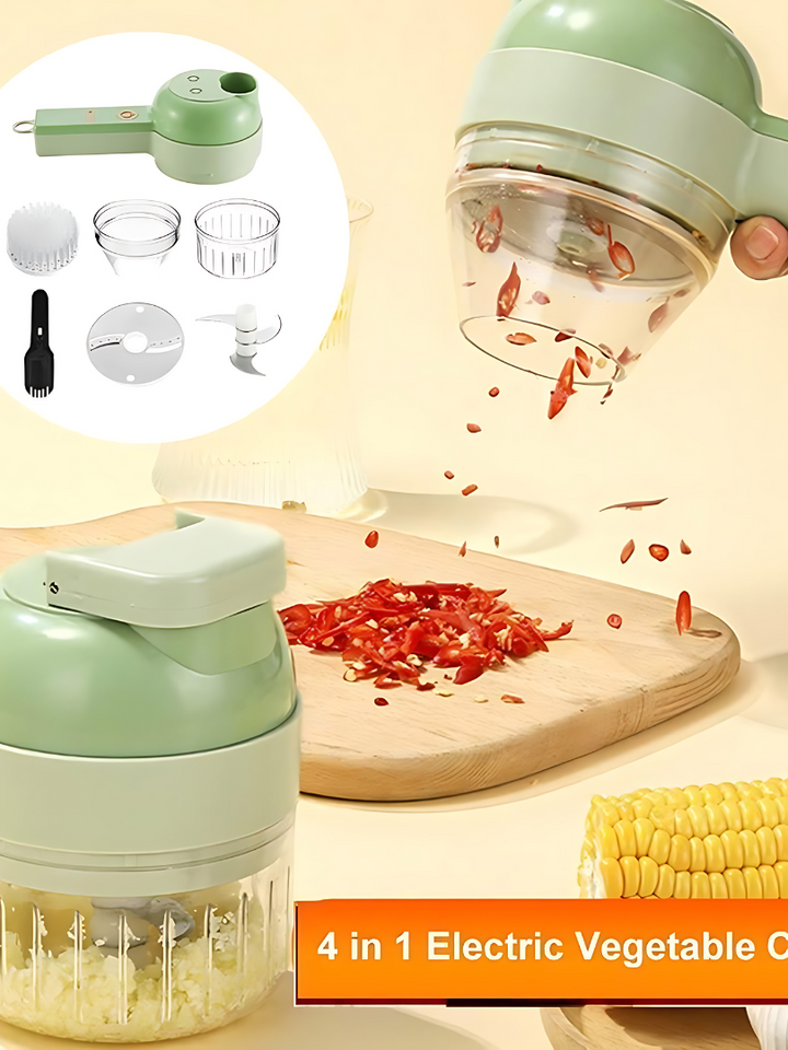 4 in 1 Electric Vegetable Cutter