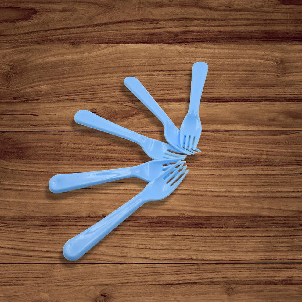 Reusable plastic fork set – 5 pcs