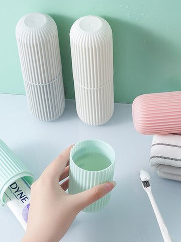 Portable Brush Storage Bottle (Pack of 1)