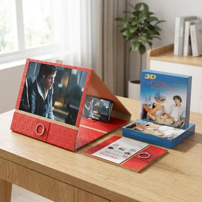 5d hd mobile phone screen magnifier amplifier (1 pc 8 inch) - electronics