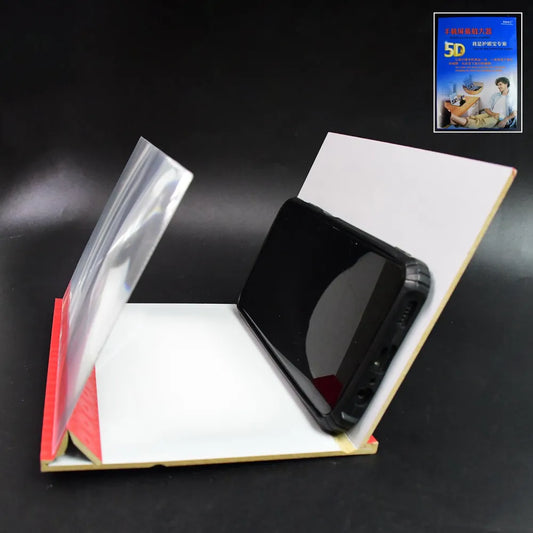 5d hd mobile phone screen magnifier amplifier (1 pc 8 inch) - electronics
