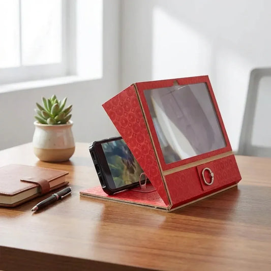 5d hd mobile phone screen magnifier amplifier (1 pc 8 inch) - electronics