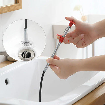 Clog-free drain cleaner tool - home improvement
