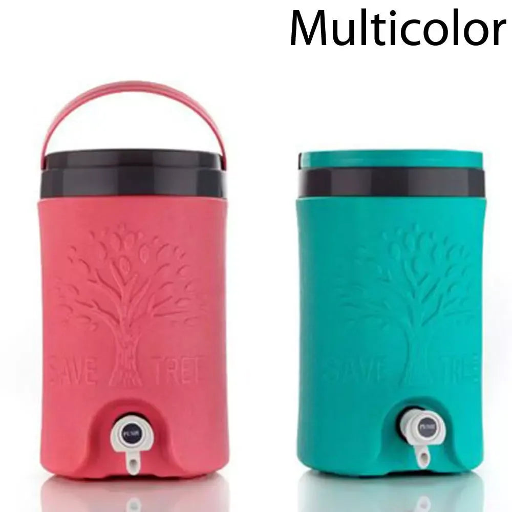 5l multi-colored water jug