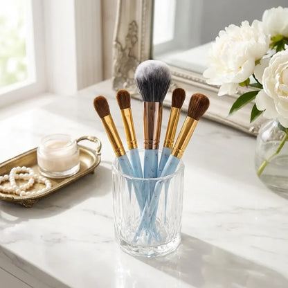 5pc makeup brush tools kit (5 pcs set mix color) - health care