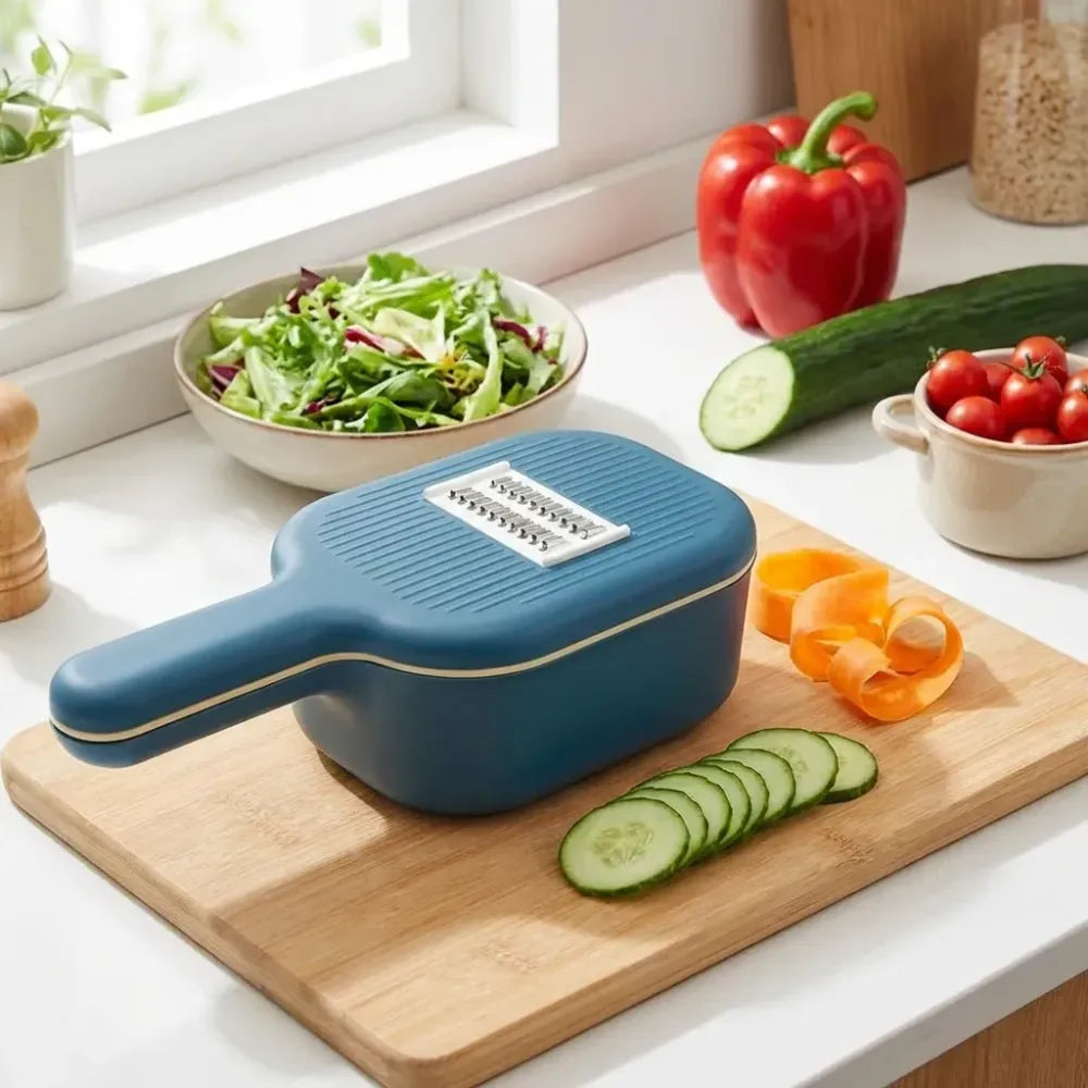 6-blade vegetable slicer cutter - home & kitchen