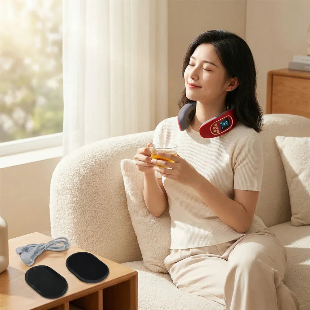 6-head neck & back massager - health care