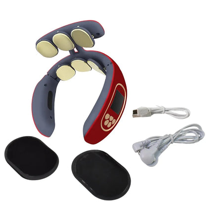 6-head neck & back massager - health care