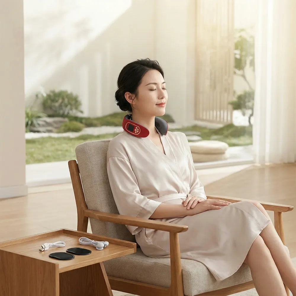 6-head neck & back massager - health care