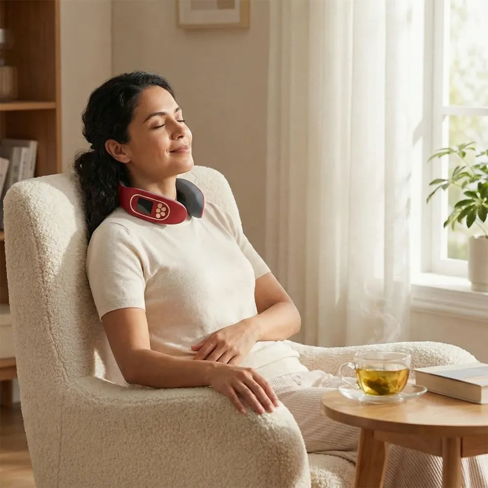 6-head neck & back massager - health care