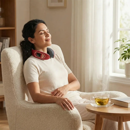 6-head neck & back massager - health care