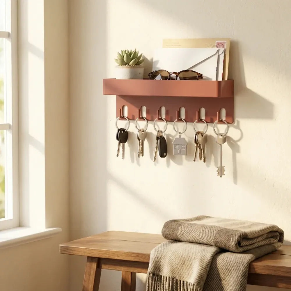 6-hook key organizer - home improvement