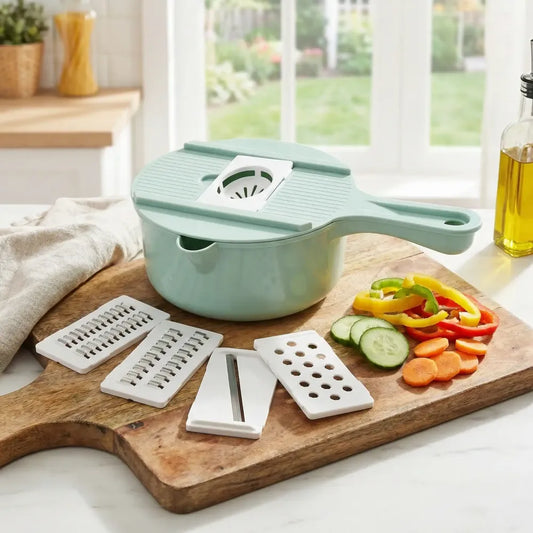6-in-1 multi-function vegetable chopper - home & kitchen