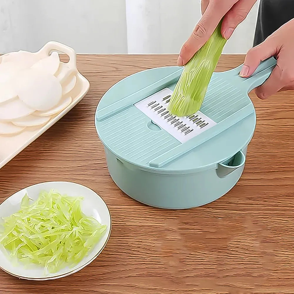 6-in-1 multi-function vegetable chopper - home & kitchen