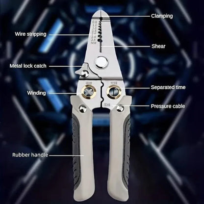 6 in 1 wire stripping pliers