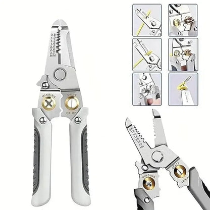 6 in 1 wire stripping pliers