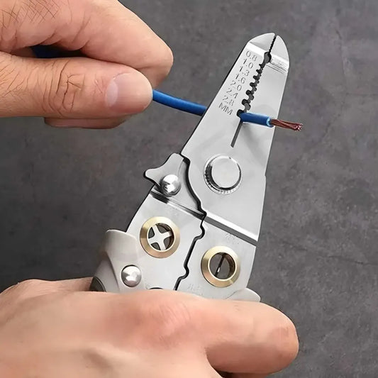 6 in 1 wire stripping pliers