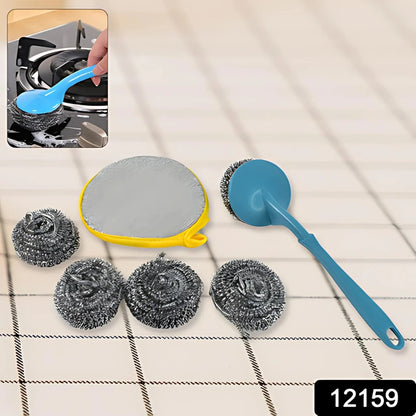 6-in-1 Heavy-Duty Scrubber Set