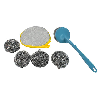 6-in-1 Heavy-Duty Scrubber Set