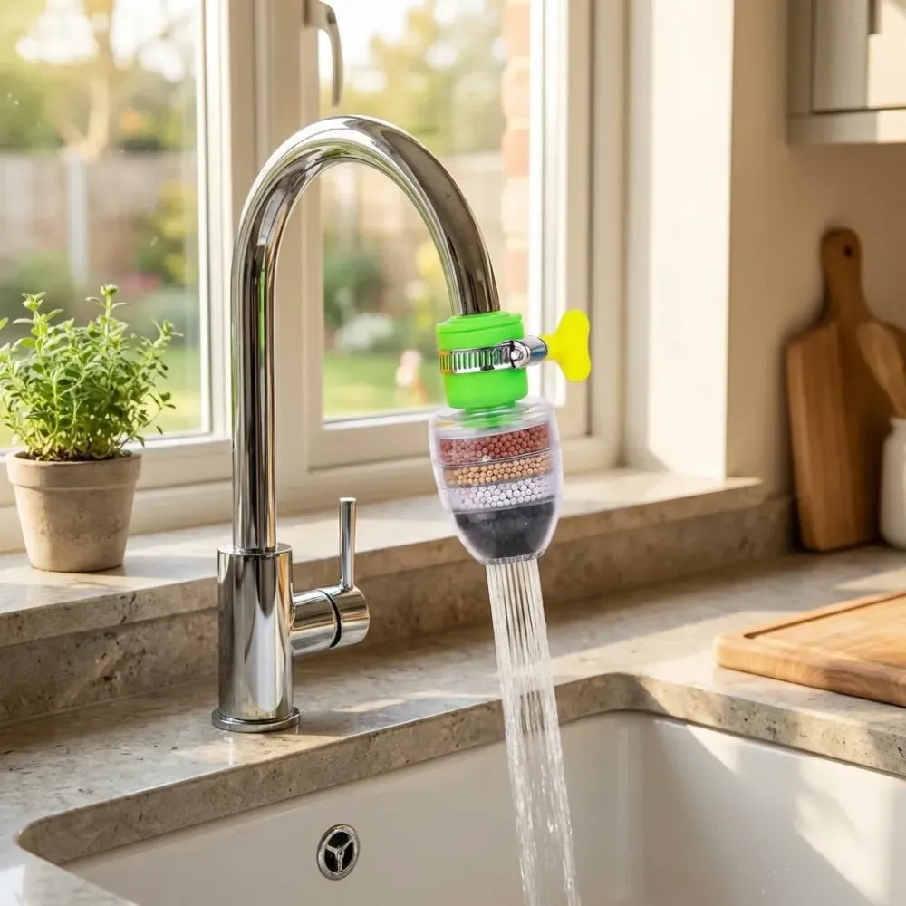 6-layer faucet water filter - home improvement