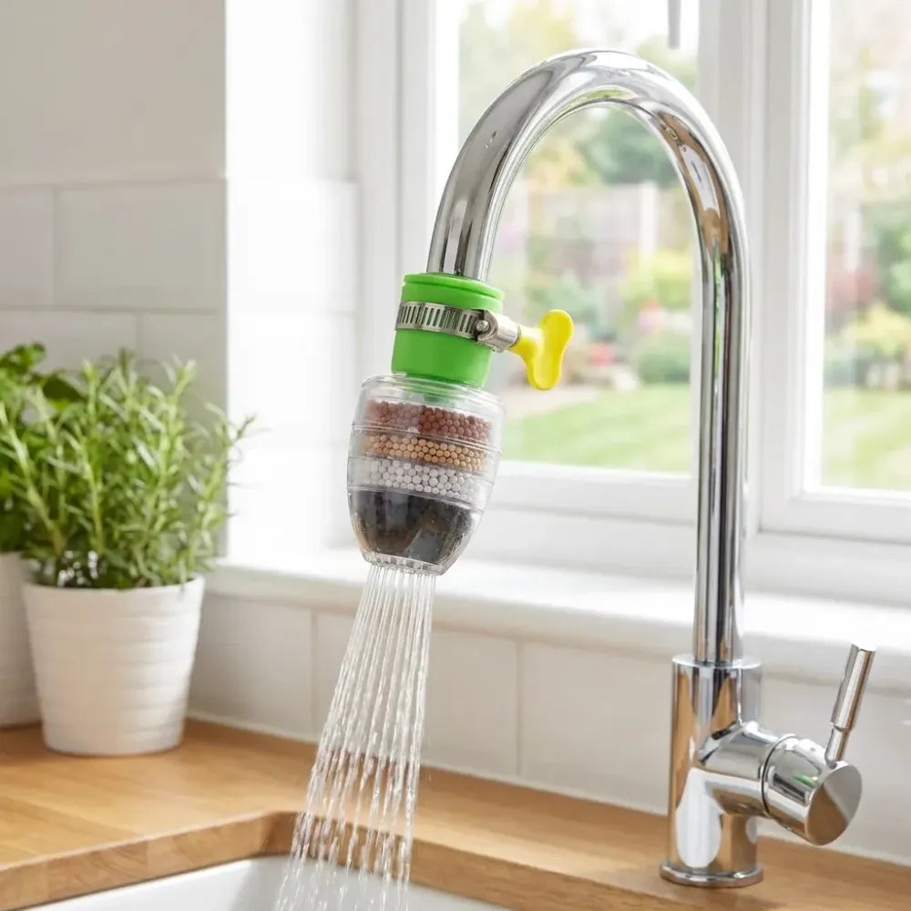 6-layer faucet water filter - home improvement