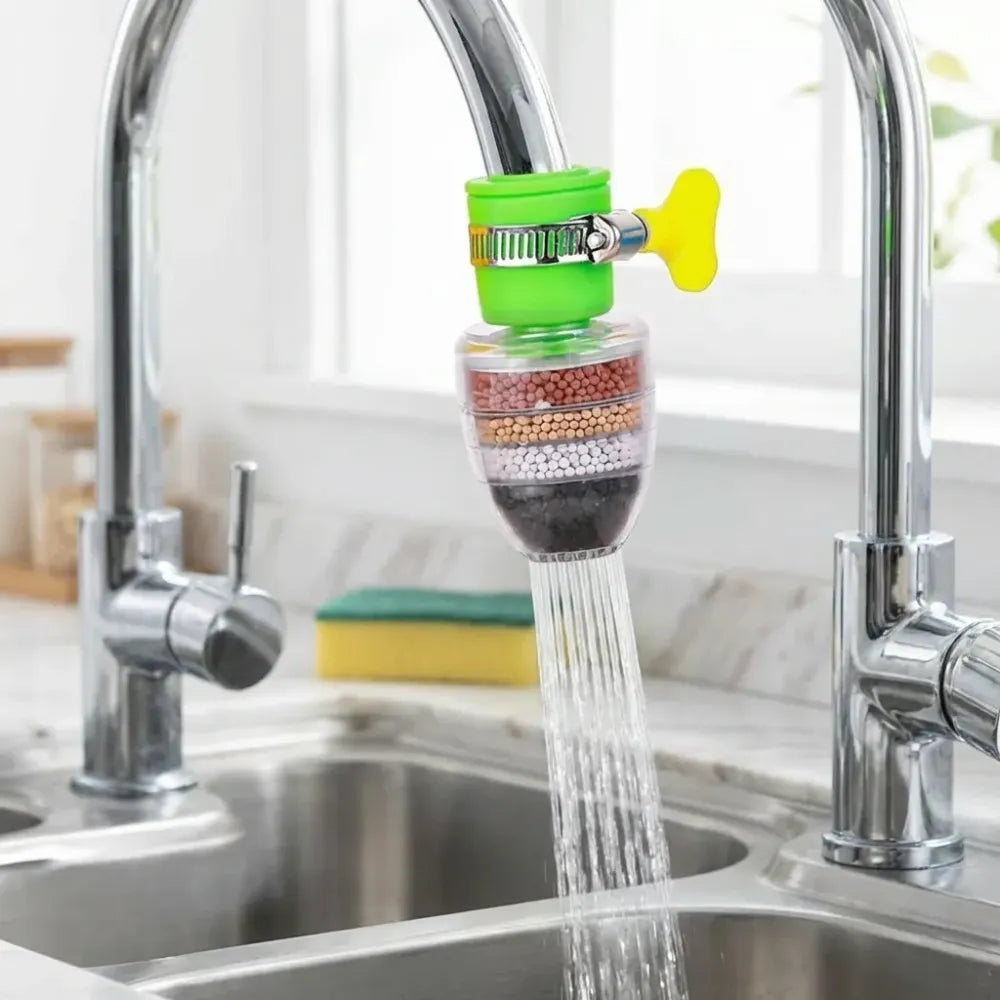 6-layer faucet water filter - home improvement