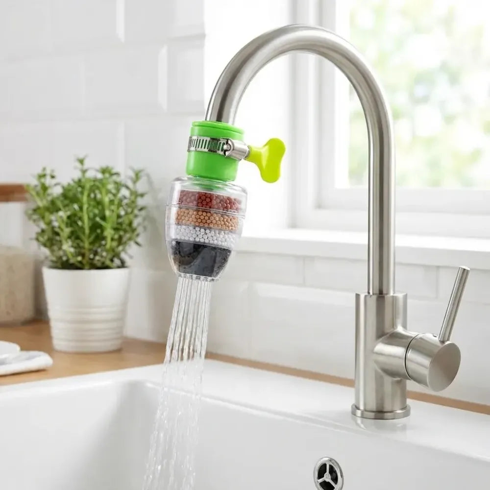 6-layer faucet water filter - home improvement
