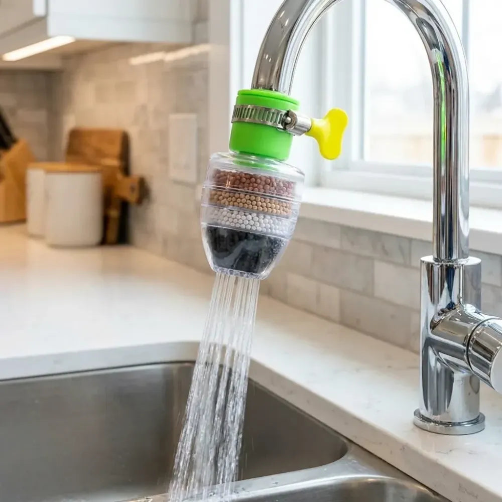 6-layer faucet water filter - home improvement