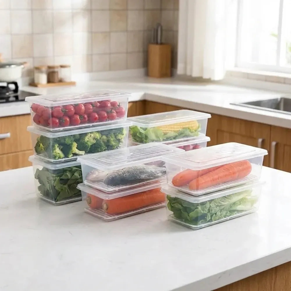 6-pack fridge storage boxes - home & kitchen