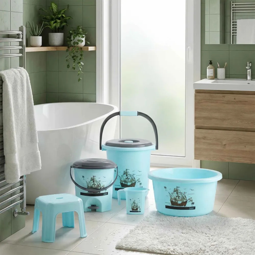 6-piece bathroom accessories set - home improvement