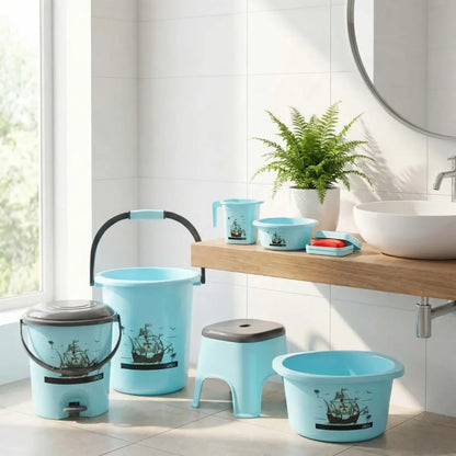 6-piece bathroom accessories set - home improvement