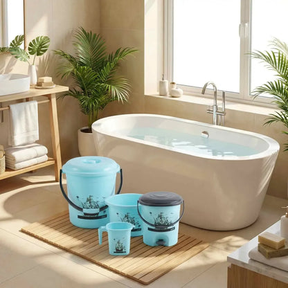 6-piece bathroom accessories set - home improvement