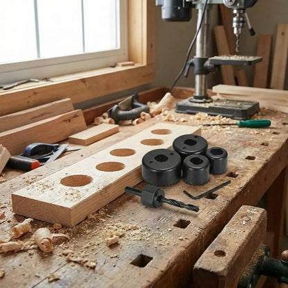 6-piece hole saw cutter set - hardware