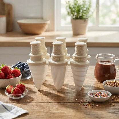 6-piece ice cream molds - home & kitchen