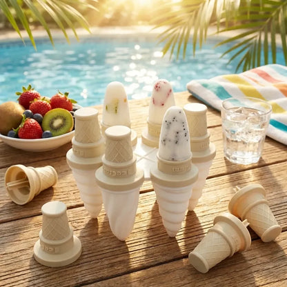 6-piece ice cream molds - home & kitchen