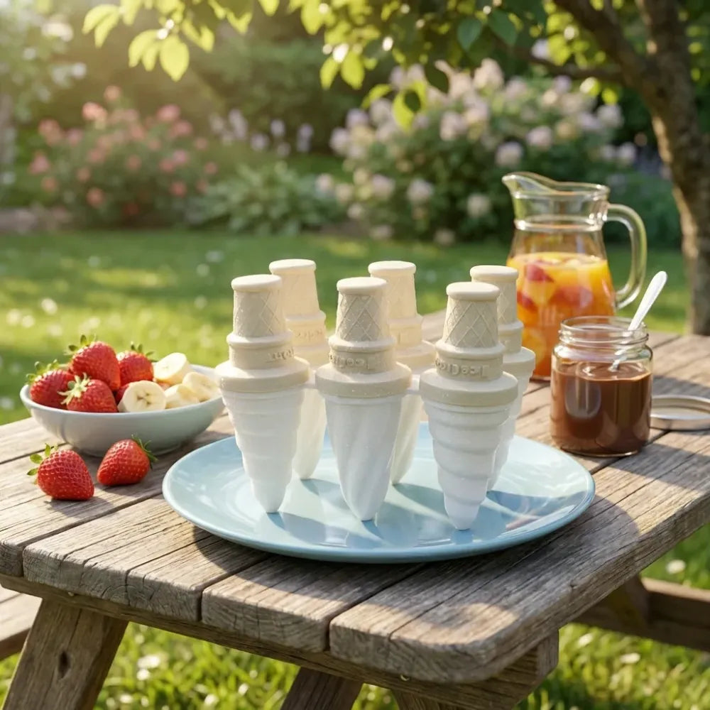 6-piece ice cream molds - home & kitchen
