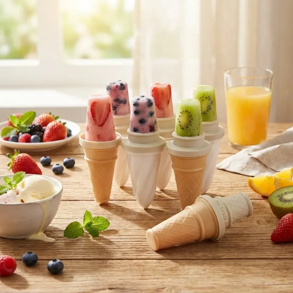 6-piece ice cream molds - home & kitchen