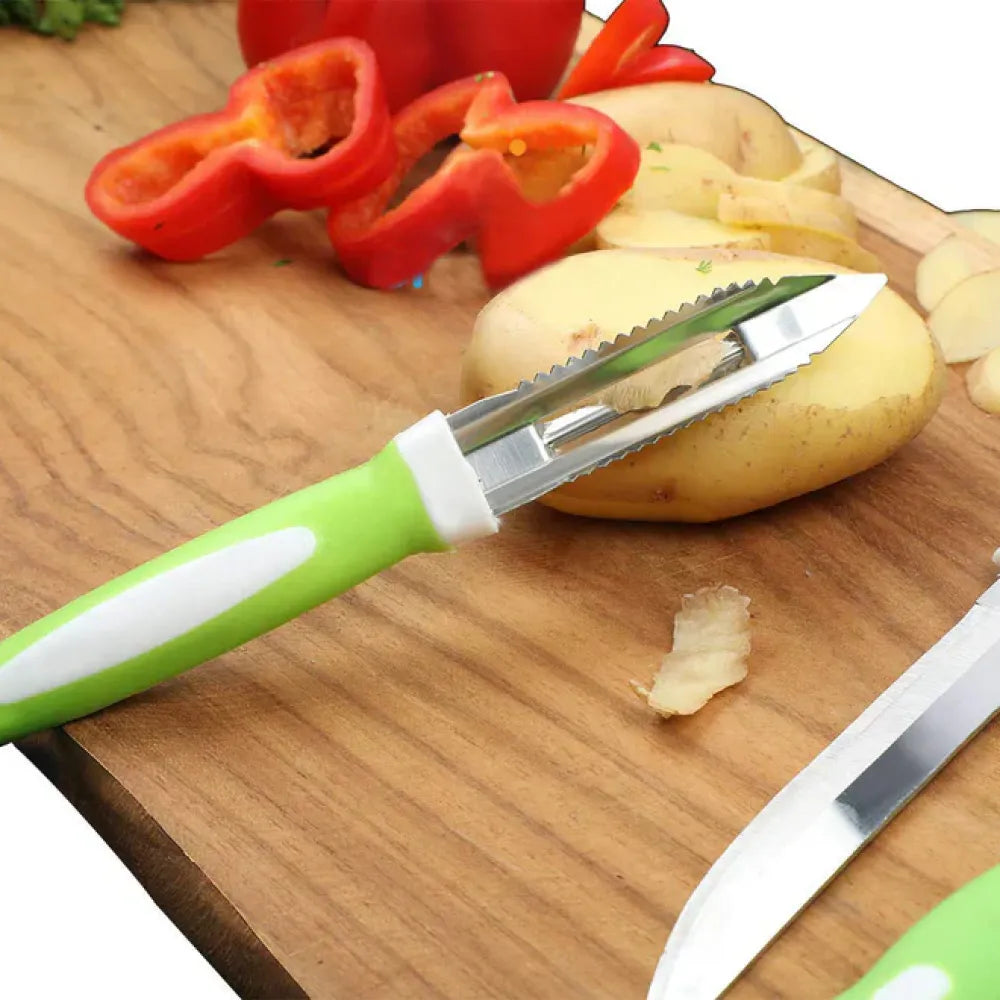 6-piece knife & peeler set - home kitchen