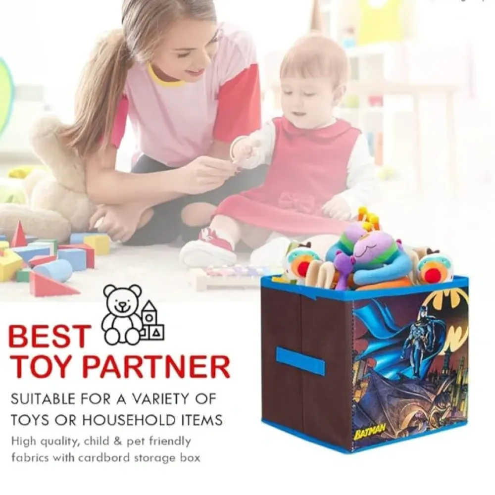 6-piece toy organizer box set