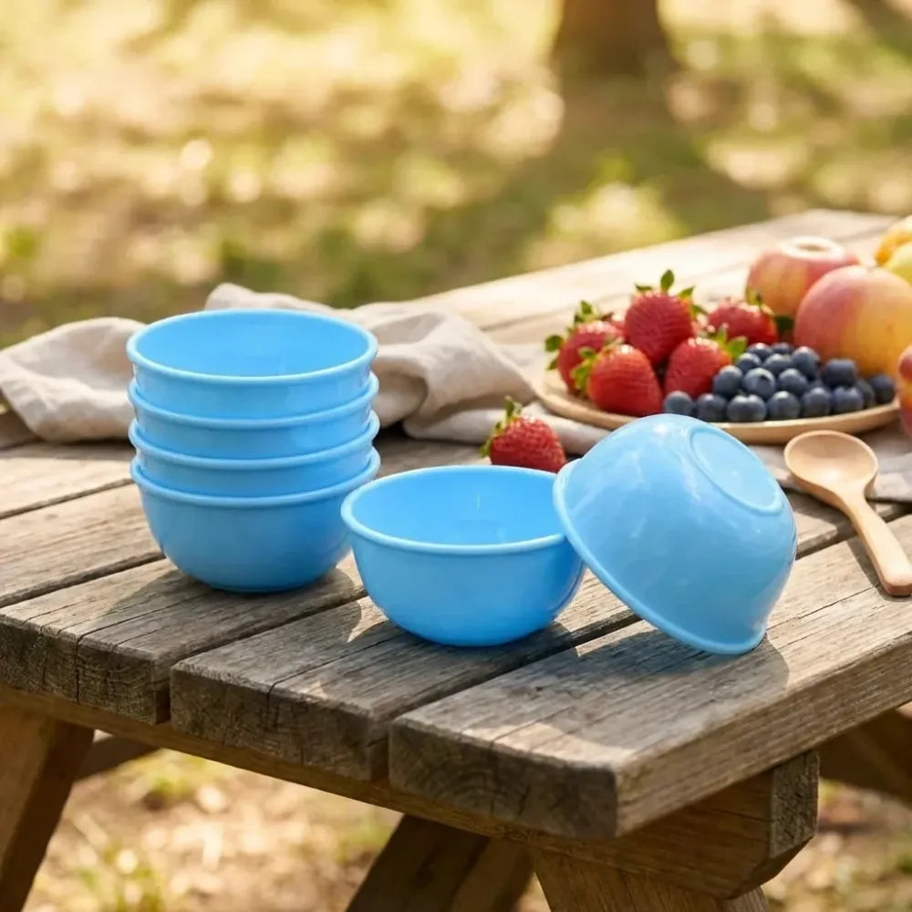 6-piece unbreakable mini bowls - kitchen tool