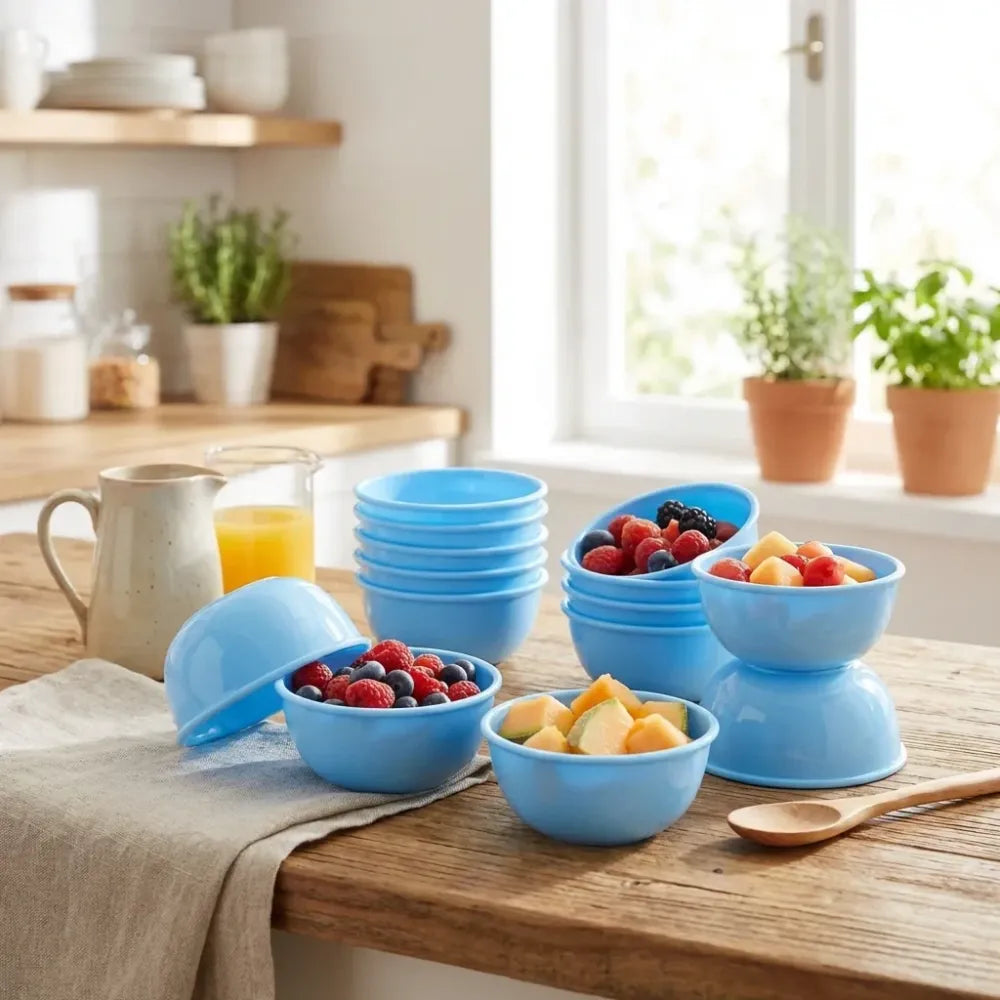 6-piece unbreakable mini bowls - kitchen tool