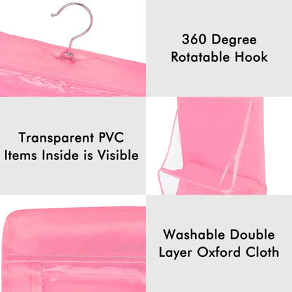 6-pocket hanging purse organizer - home improvement