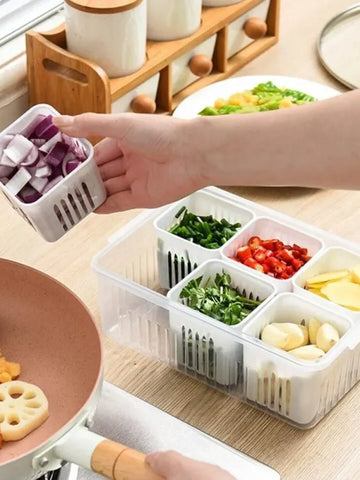 6-Section Fridge Organizer