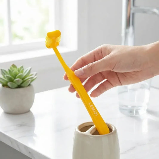 6-sided soft toothbrush - home improvement