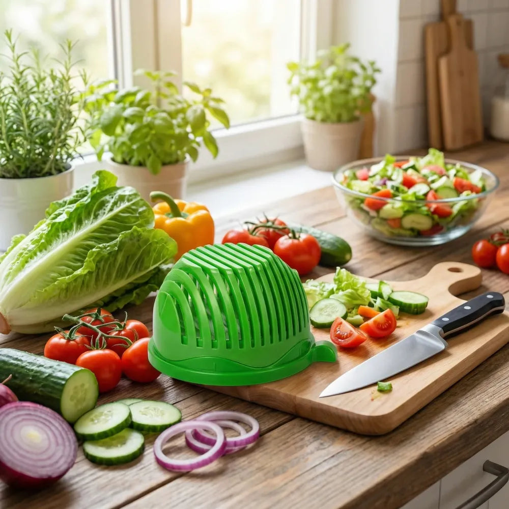 60-second salad chopper pro - home & kitchen