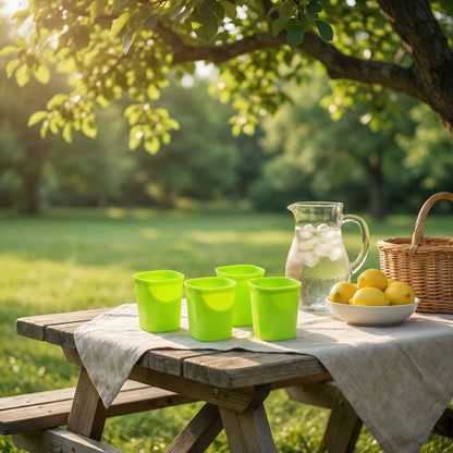 Unbreakable Plastic Glasses